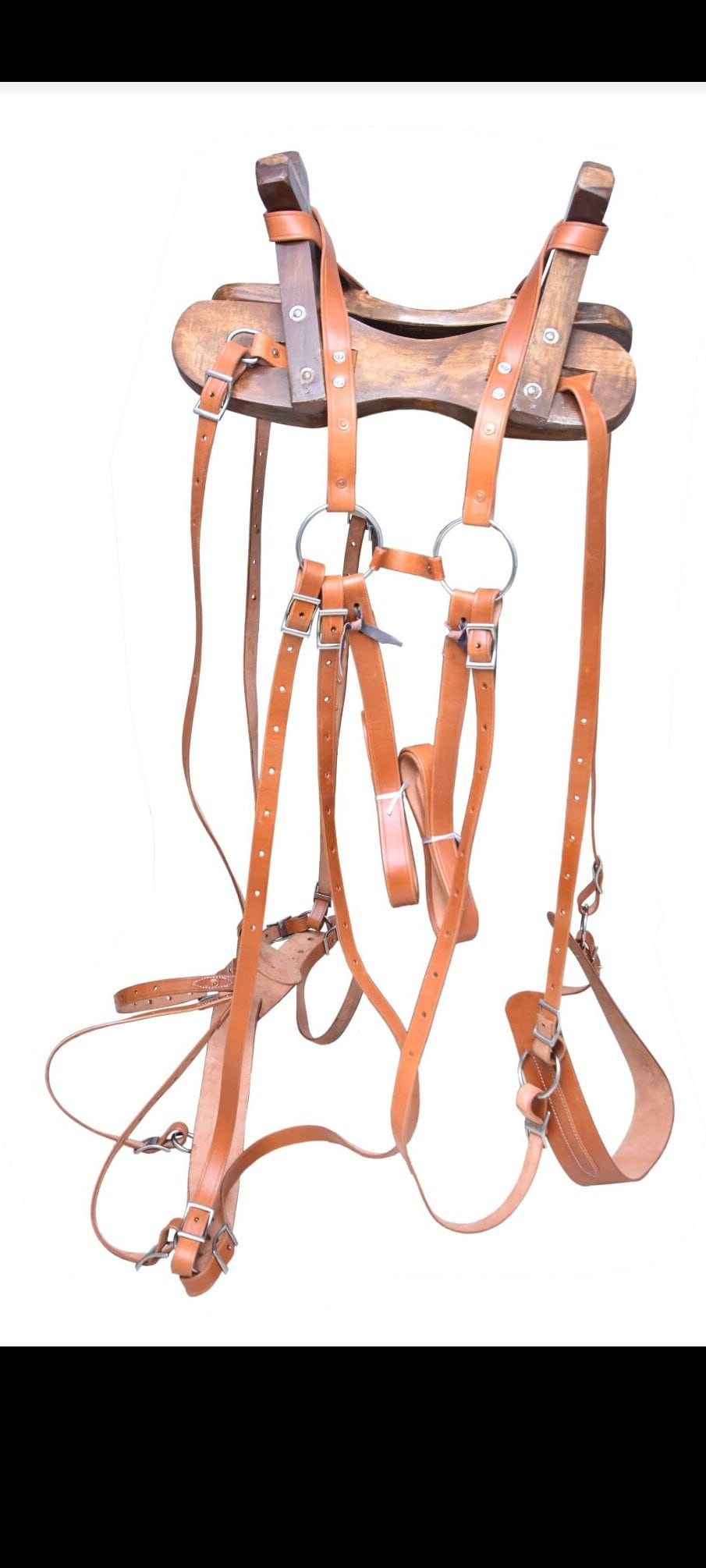 Sawbuck Packing Saddle Fully Rigged Canvas Leather Western Mule Horse