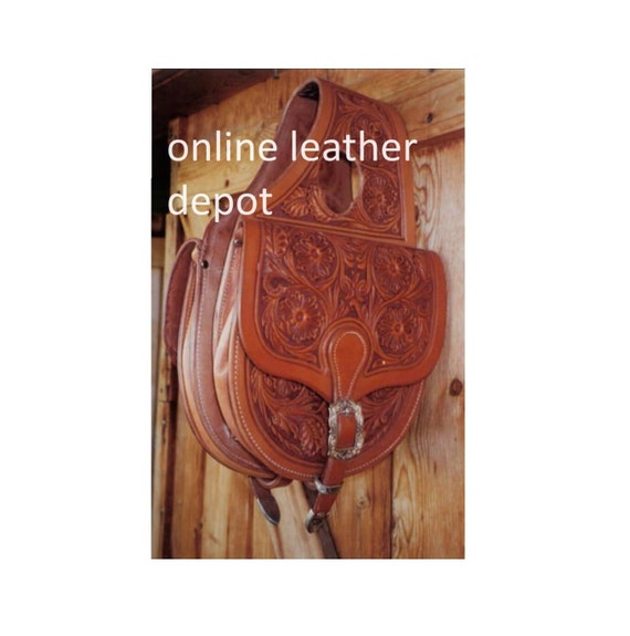 Satteltasche Western mit aufgenähtem Motiv 3.0 Satteltasche Western mit aufgenähtem Motiv 3.0