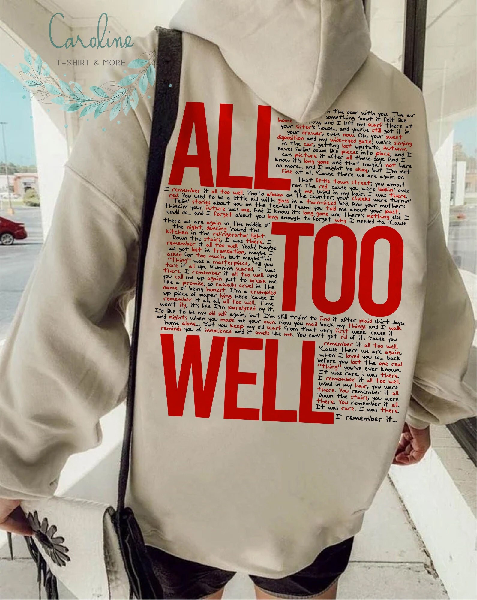 all too well taylor swift hoodie