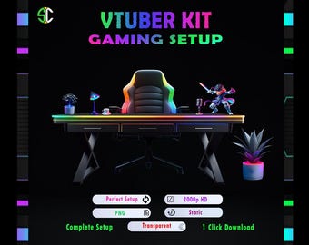 RGB VTuber Kit: Gaming Set Up & Stream Komponenten (Digitaler Download)