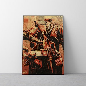 Shepard Fairey, Duality of Humanity #3 2008