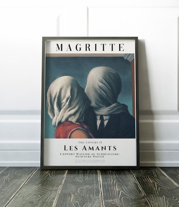 ルネ・マグリット - 恋人たち 2 1928 - Etsy 日本