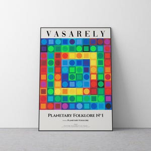 Vasarely op art - Etsy 日本