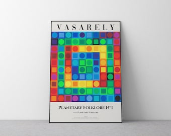 Victor Vasarely - Planetary Folklore No1 1969