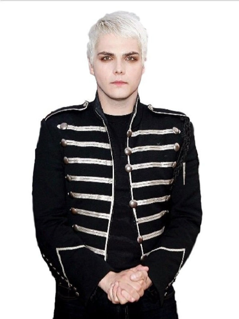 Ro Rox Adam Men's Marching Band Military Jacket, Military Drummer Parade  Jacket for Festivals, Stage Performances, Themed Parties, Cosplay Events,  Black & Gold, XS : : Fashion