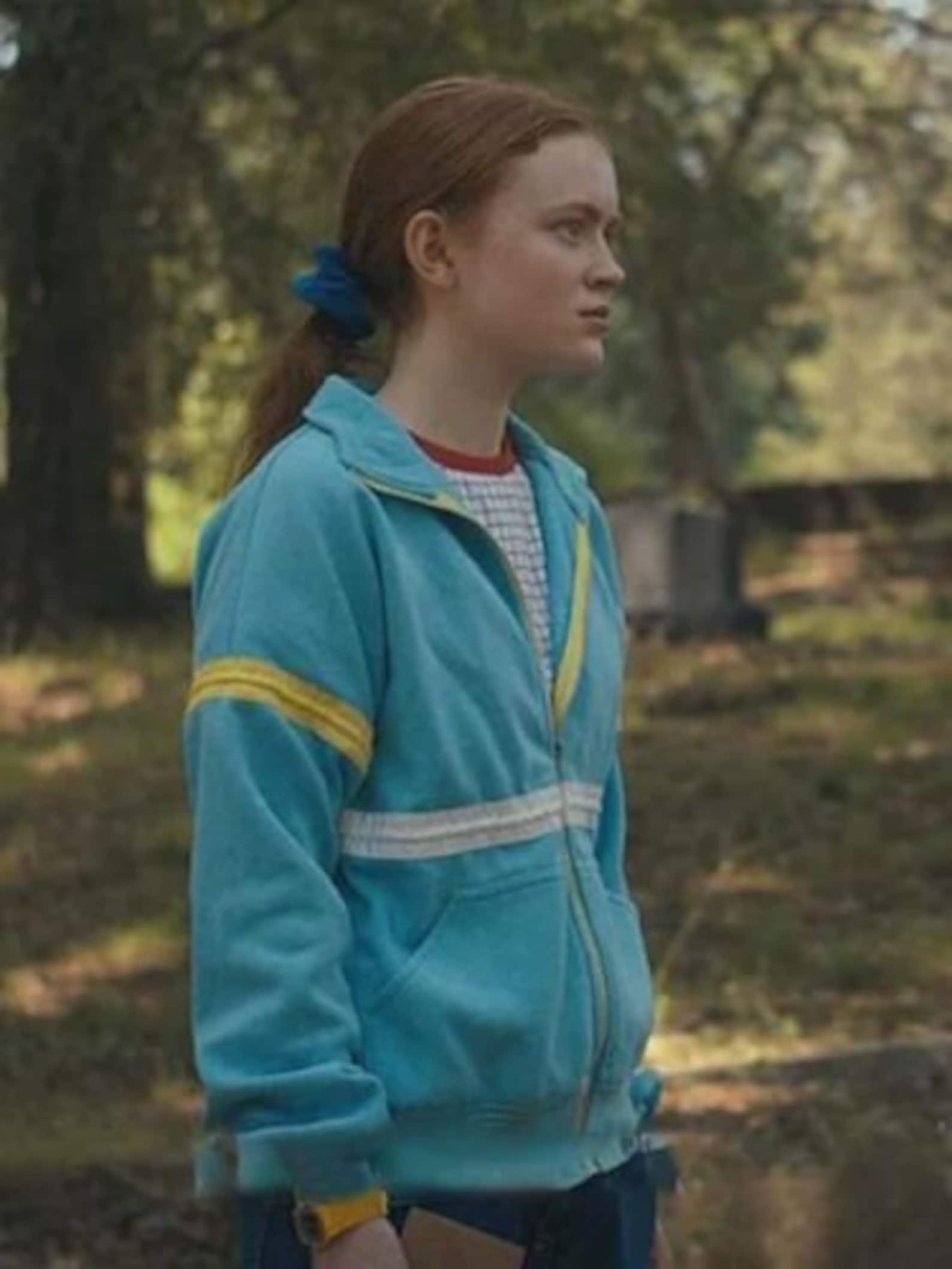 Stranger Things S04 Max Mayfield Blue Jacket Lightweight Etsy Canada