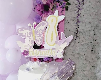Butterfly cake topper, butterfly cake topper, butterfly decorations, Butterfly-shaped cake topper, Butterfly cake topper