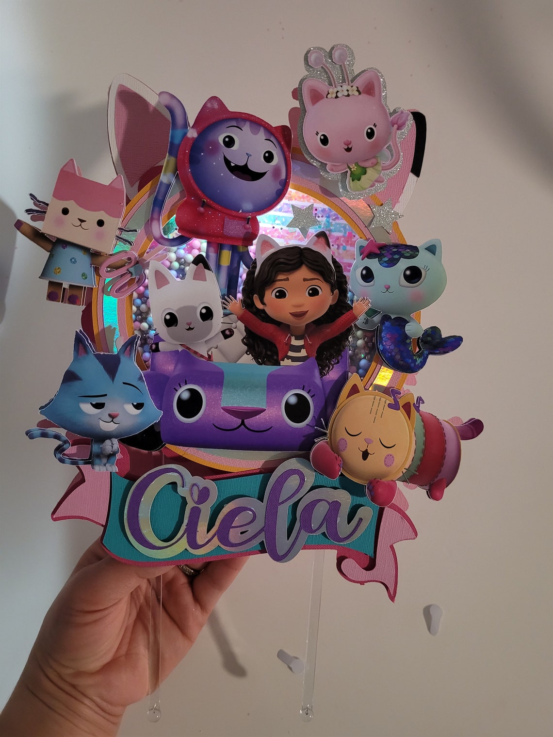 Gabby's Dollhouse Theme Party Gabby's Dollhouse Cake Etsy