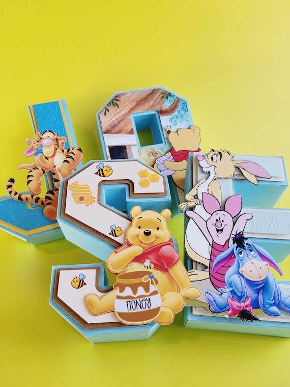 winnie the pooh / Winnie the Pooh 3d Letters / Winnie the Pooh Birthday Party