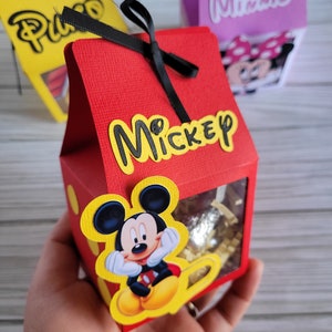 Boxes for Mickey Mouse Theme Party / mickey mouse birthday party / Minnie Mouse Birthday Party /party Box Mickey mouse / Mickey decoration