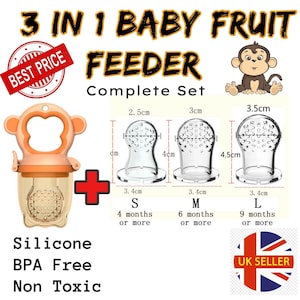 Baby Fresh Fruit Food Feeder Pacifier - PGMTLL107 - IdeaStage Promotional  Products