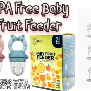 Baby Dummy Fopspeen Fopspeen 2PC Baby Dummy Voeden Knabbel Spenen Voeding Fopspeen Vers Fruit Voedsel Feeder UK Verkoper Gratis en snelle verzending