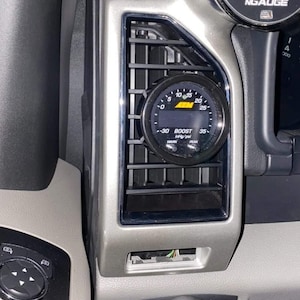 PazPodz 52mm Gauge Pod Driver&#39;s Side HVAC Vent Insert fits Ford F150 (2015-2020)