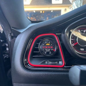 PazPodz 52mm Gauge Pod Driver&#39;s Side HVAC Vent Insert fits Dodge Challenger (2015+)