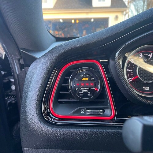 PazPodz 52mm Gauge Pod HVAC Vent Insert Fits Ford Mustang - Foto 12