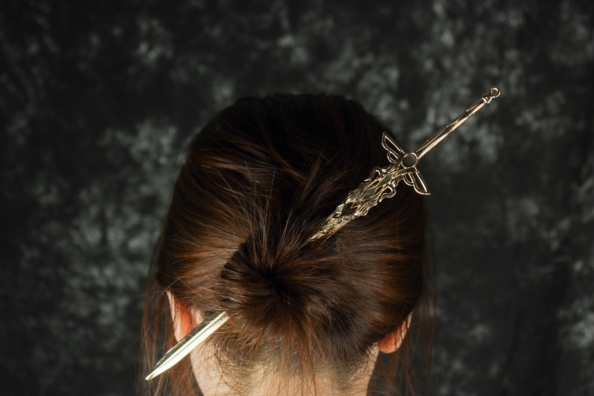 Retro Viking Sword Shaped Hair Stick Fantasy Hair Stick - Temu