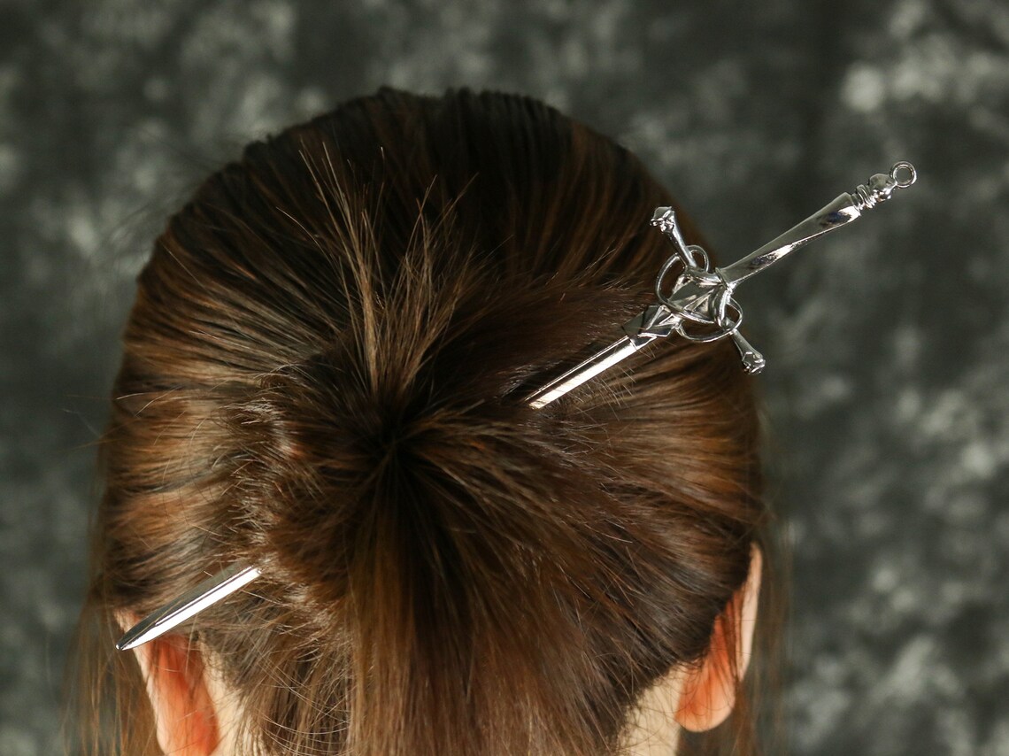 Handmade REVERSIBLE Warrior Sword Hair Stick Sword Hair Pin Etsy Canada
