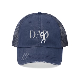 Dad Hat | Dad Baseball Hat| Tennis player Rustic Trucker baseball hat | Father&#39;s Day | Pop |