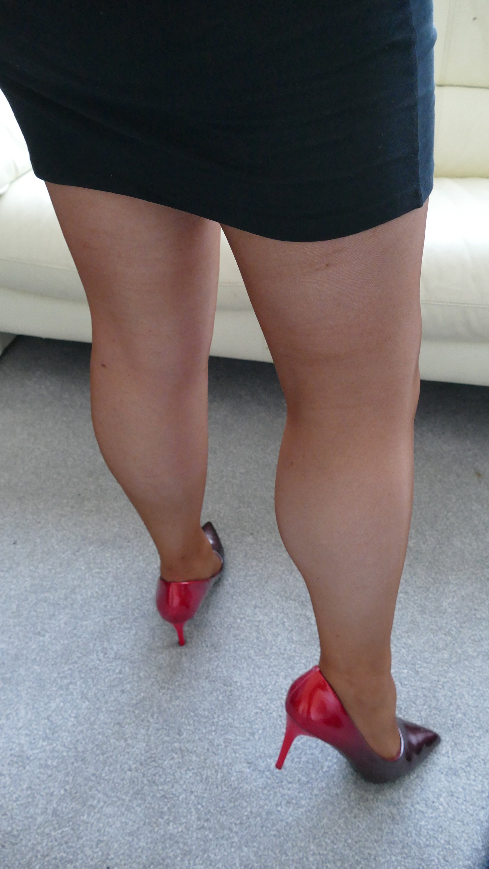 Used nylon pantyhose Italia