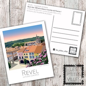 Carte postale REVEL