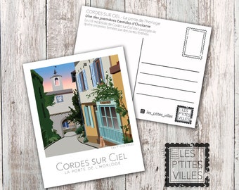 Carte postale CORDES-SUR-CIEL