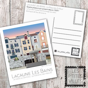 Carte postale LACAUNE LES BAINS