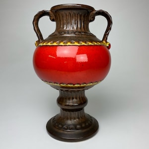Ceramic amphora vase 1960-70