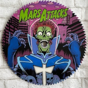 Hoja de sierra extra grande Mars Attacks
