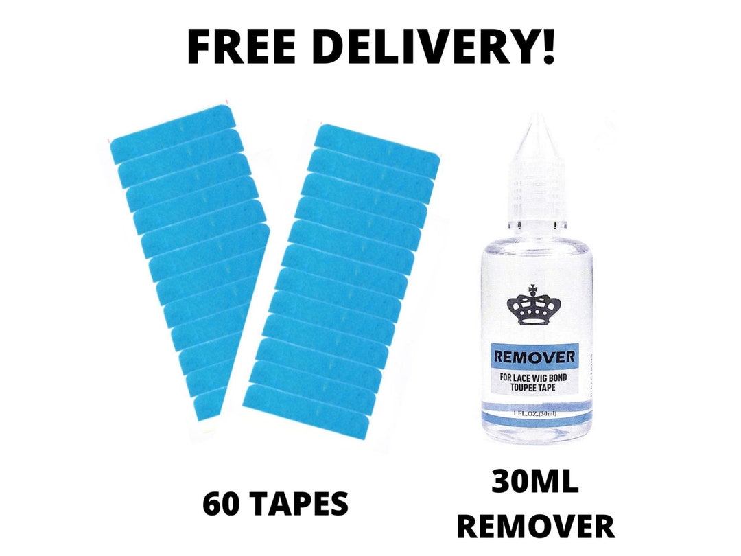 Tape Hair Extensions Remover and Self Adhesive Replacement Sheets Kit