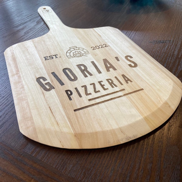 Personalized Pizza Board, Pizza Peel, Custom Name Pizza Peel, Chef Gift for the Kitchen, Father's Day, Mother's Day, housewarming gift