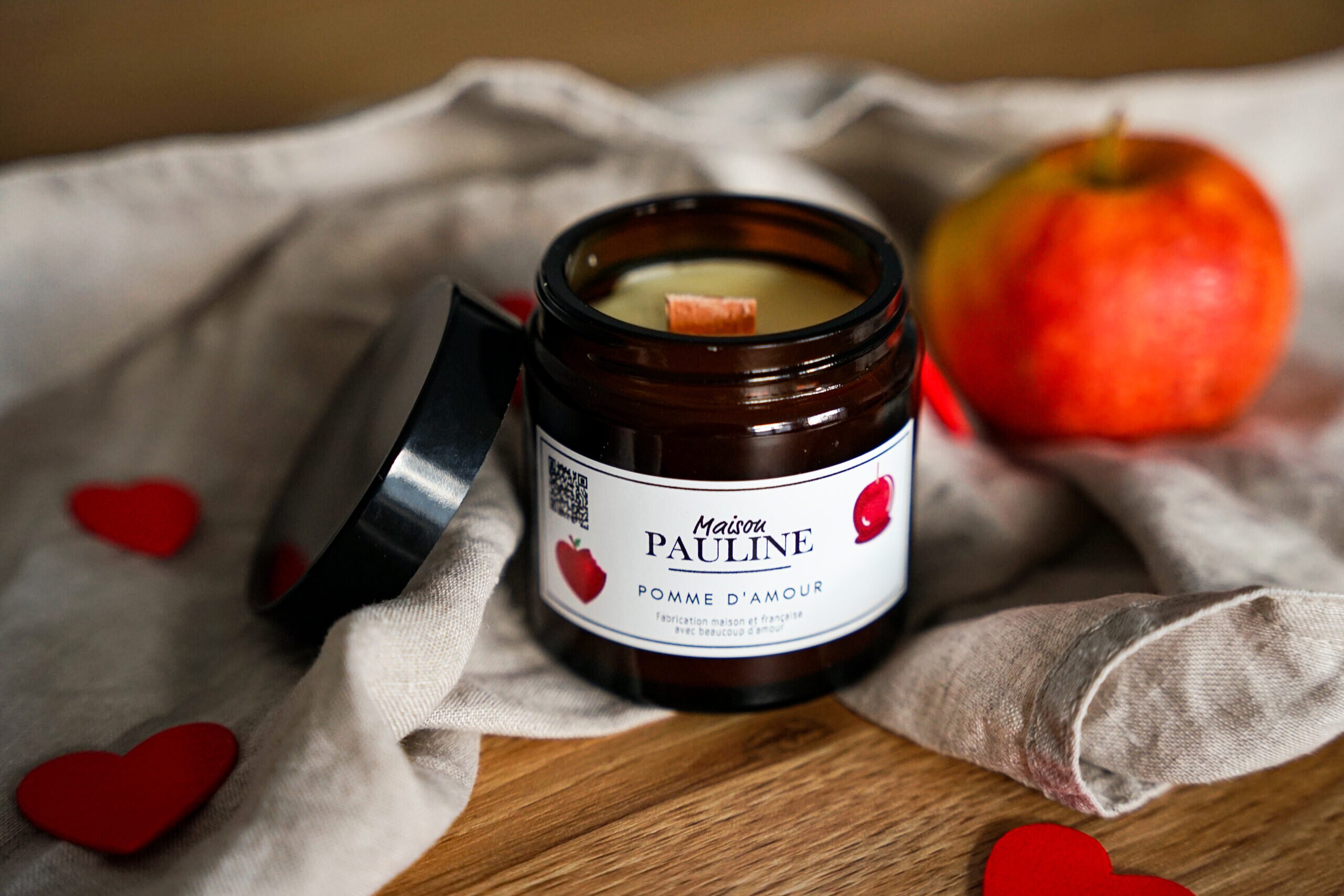 Bougie Pomme d'amour - 80G
