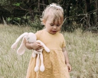 Hase /Personalisiertes Kuscheltier/ Plüschtier zur Geburt/Taufe, zum Geburtstag, zu Ostern