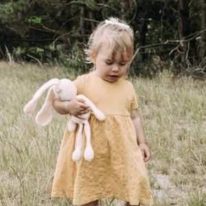 Rabbit / Personalized cuddly toy / Plush toy for birth/baptism, birthday, Easter