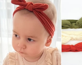 ベビーソフトヘッドバンド / ベビーアクセサリー / 幼児用ヘッドバンドリボン / 新生児ギフト / ヘアバンド / 女の子の赤ちゃんへのギフト
