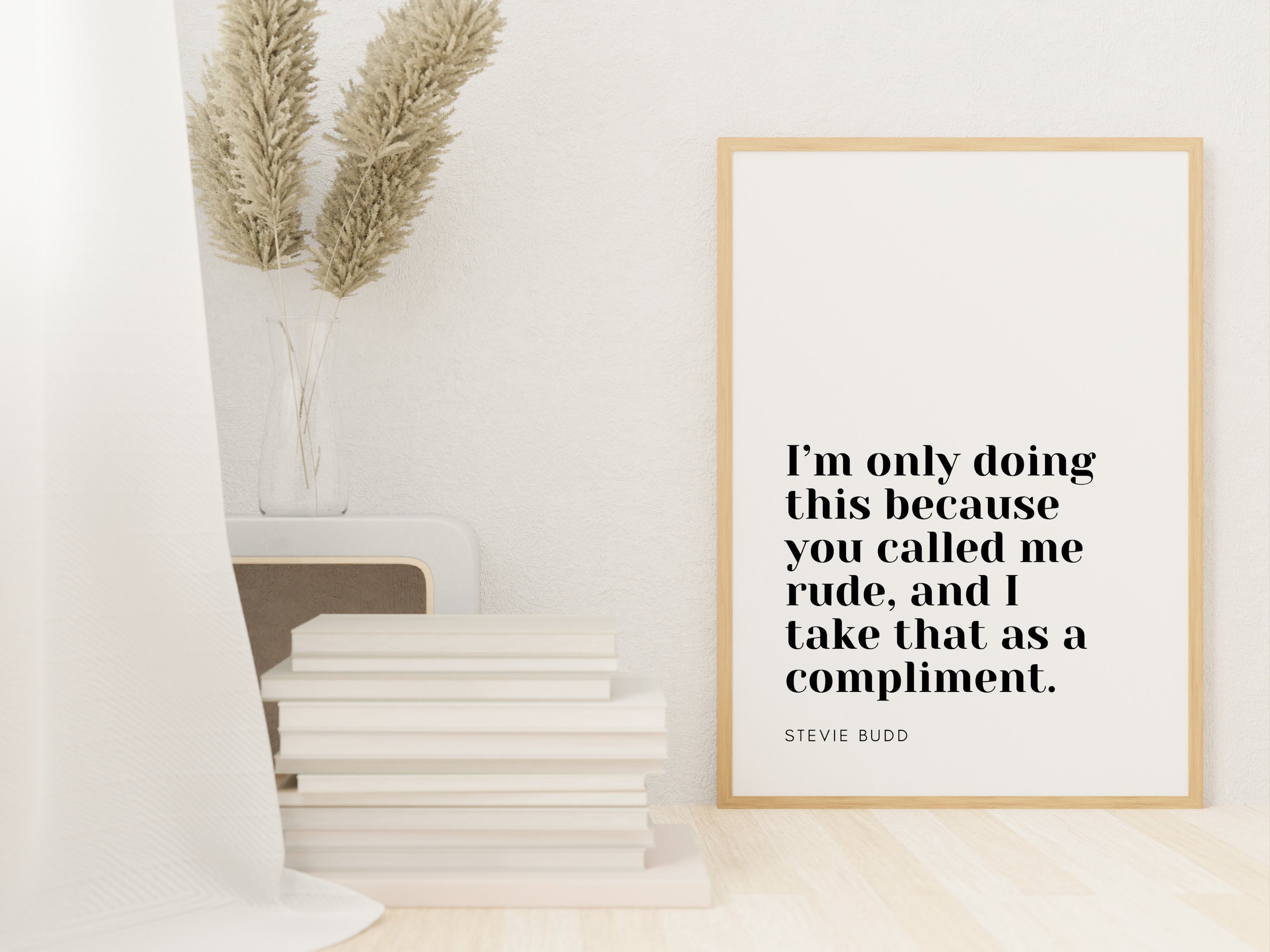 Stevie Budd Schitt's Creek Quote Schitts Creek Printable - Etsy