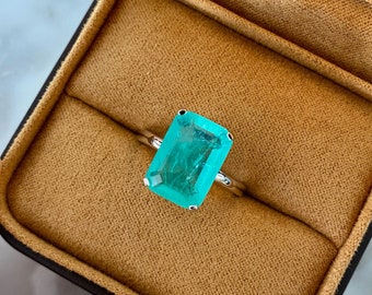 Cartier Emerald Ring - Etsy
