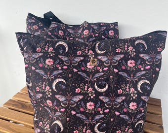 Night moth shopper/bag