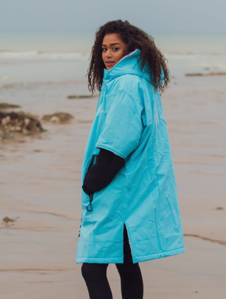 Fleecelined Changing Robe Lightweight Quickdrying Cozy Etsy UK