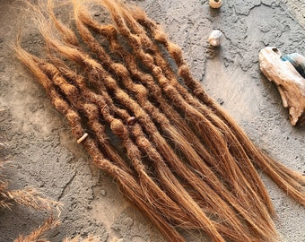 Dreadlocks naturelles texturées faites de cheveux humains pour créer vos dreadlocks ainsi que pour tisser vos cheveux