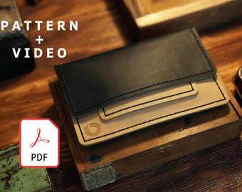 Elysian Tobacco Pouch Template | DIY Leather Crafting | Brannstal Leather Patterns