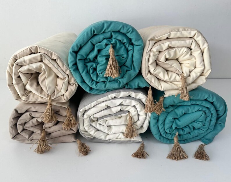 Sofa Topper, Slipcover, Linen Couch Cover, for Dogs and Cats Machine