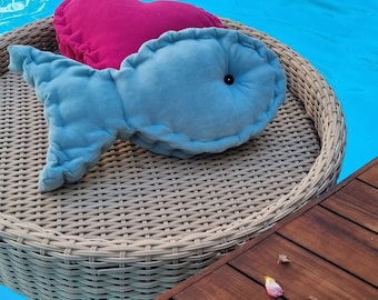 Fish Shape Pillow, Decorative Pillows for Game room , Cushion for Kids, Fish Shape Cushion, Pillows for kids