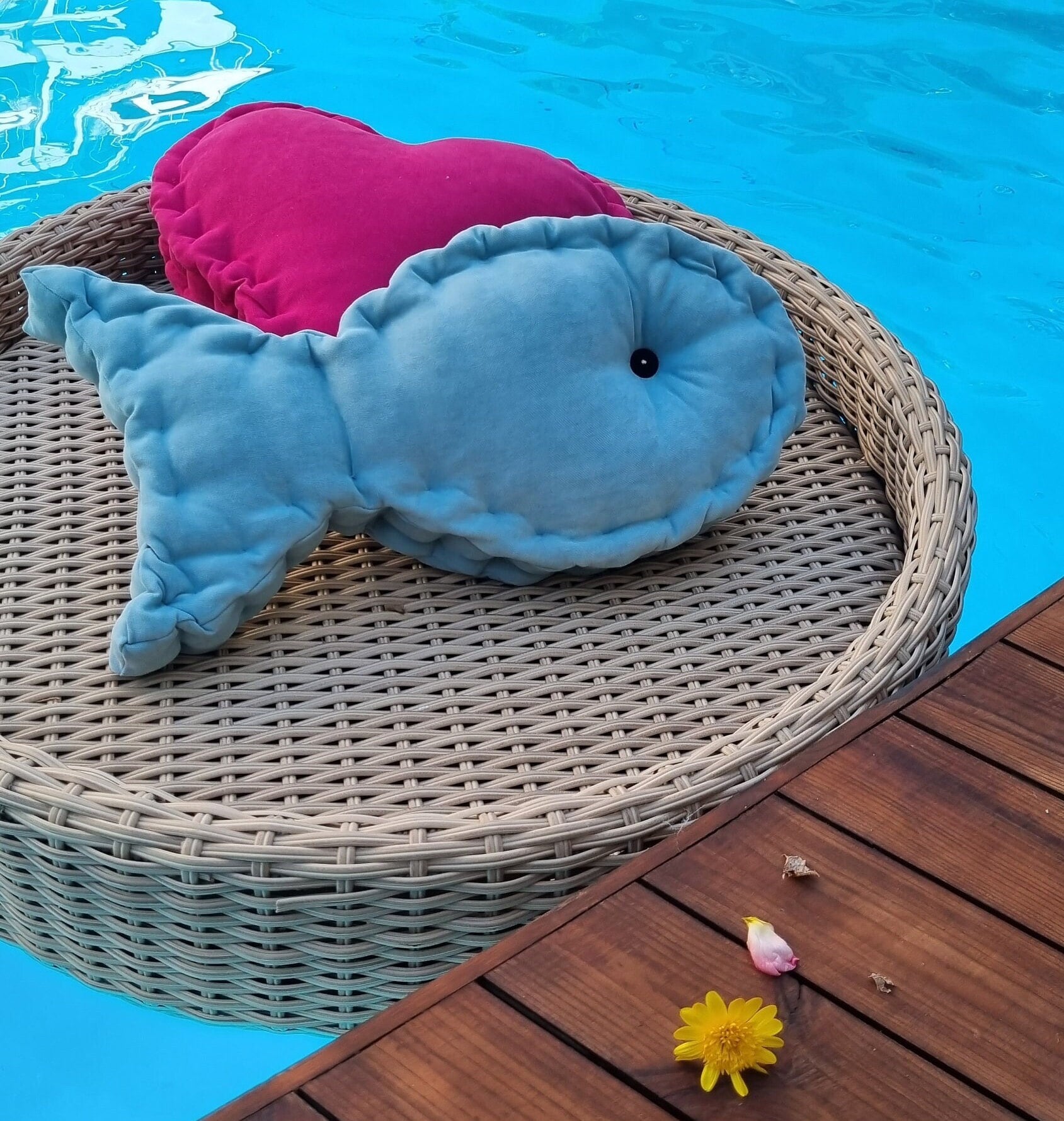 Cojin forma pez España