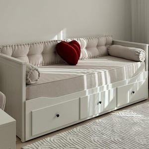 Slipcover, Daybed Cover, Twin XL Twin Sizes Full Size Bed Cover Zippered Day Bed Cover, Fitted Daybed Cover