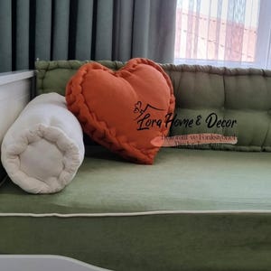 Heart Shape French Cushion Decorative Pillow