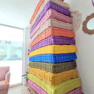 Seating Cushion, Giant Floor Cushion, Bench Cushion, Daybed Cushion ...