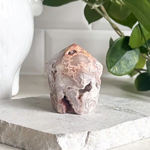 Crazy Lace Agate Druzy Cupcake
