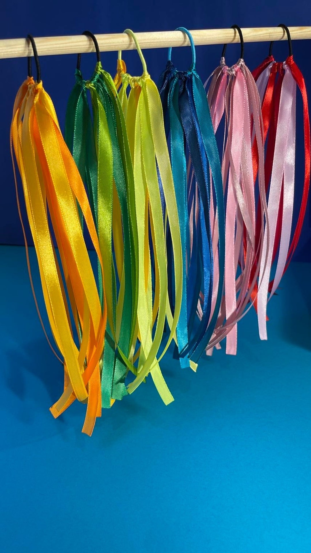 Colorful Handlebar Fringes for Children's Bikes, Colorful Ribbons