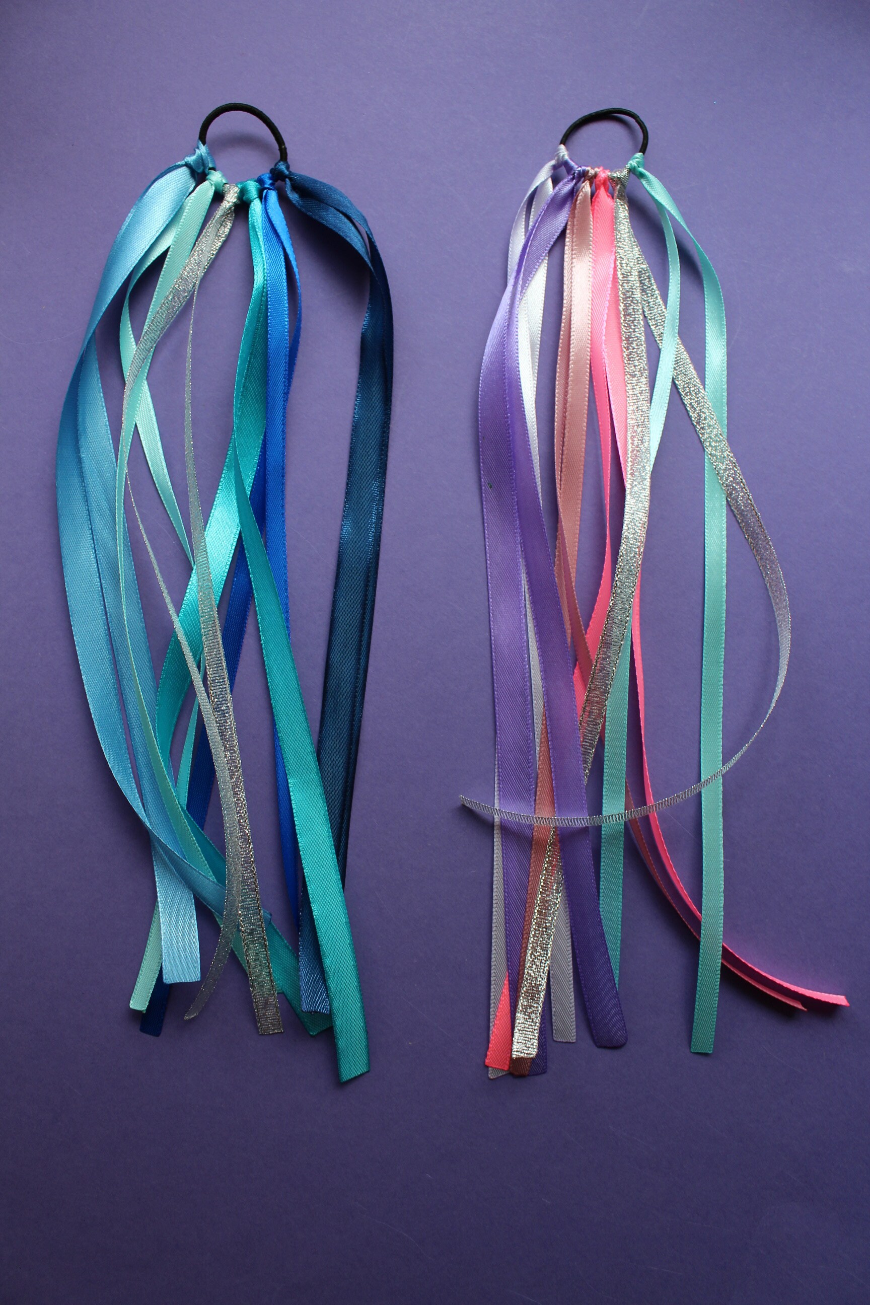 Bunte Lenkerfransen Für Kinderfahrräder & Scooter - 2 Paar Glitzer-Bänder Für Mehr Spaß Und Sichtbarkeit