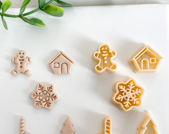 Mini cutter for polymer clay, cutter for Christmas, polymer clay cutter